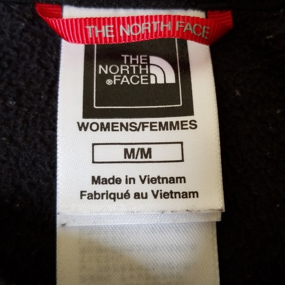 The North Face 1/4 zip fleece black women's Medium - Picture 3 of 5